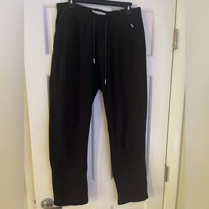 Black Abercrombie sweatpants size Large
